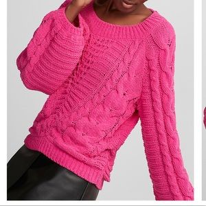 Express bubble knit sweater